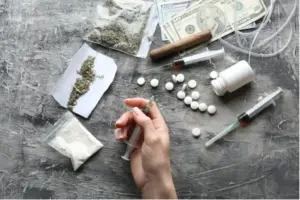 Cannabis and multiple substances representing cross-addiction and substance dependence